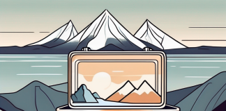 The Benefits of Traveling Alone A suitcase on a scenic landscape such as a mountain peak or a beach