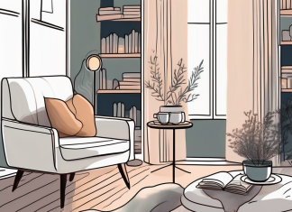 Ways to Unwind After a Stressful Day at Work A peaceful home setting with a comfortable armchair
