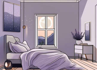 Tips for a Better Night’s Sleep A serene bedroom setting with a comfortable bed