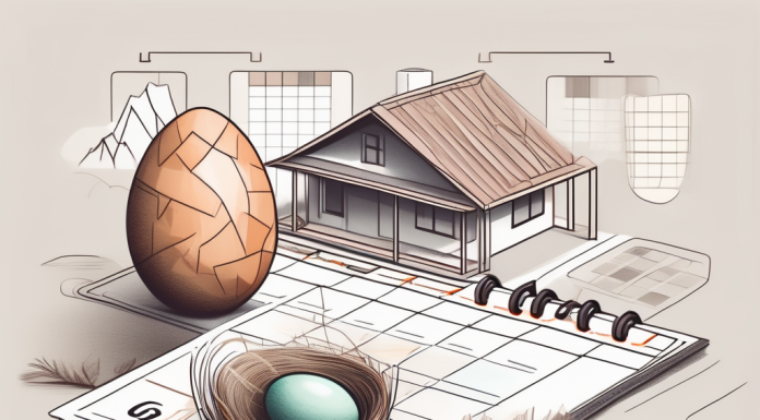 What to Consider When Planning for Retirement A nest egg resting on a calendar