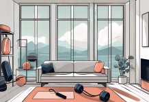 The Ultimate Guide to Staying Fit Without a Gym Membership A collection of home fitness equipment like dumbbells