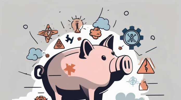 The Importance of Building Emergency Savings A solid piggy bank sitting on a sturdy foundation