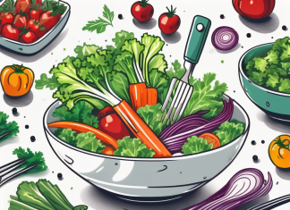 Transform Your Diet: Easy Ways to Add More Vegetables A variety of colorful vegetables being chopped and added into a bowl of salad