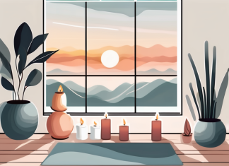 Simple Yoga Poses to Improve Your Mood Instantly A serene environment with a yoga mat