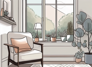 Crafting a Cozy Reading Nook: Ideas for Every Budget A cozy reading nook with a plush armchair