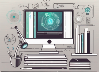 Learning to Code: Resources and Tips for Beginners A computer with coding symbols emanating from the screen