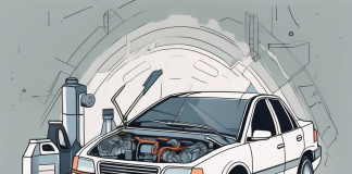 Routine Maintenance for High-Mileage Vehicles A high-mileage car with its hood open
