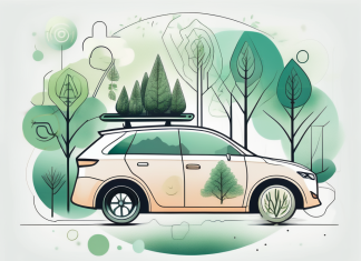 The Benefits of Hybrid Cars A hybrid car with visible parts showing its dual power system
